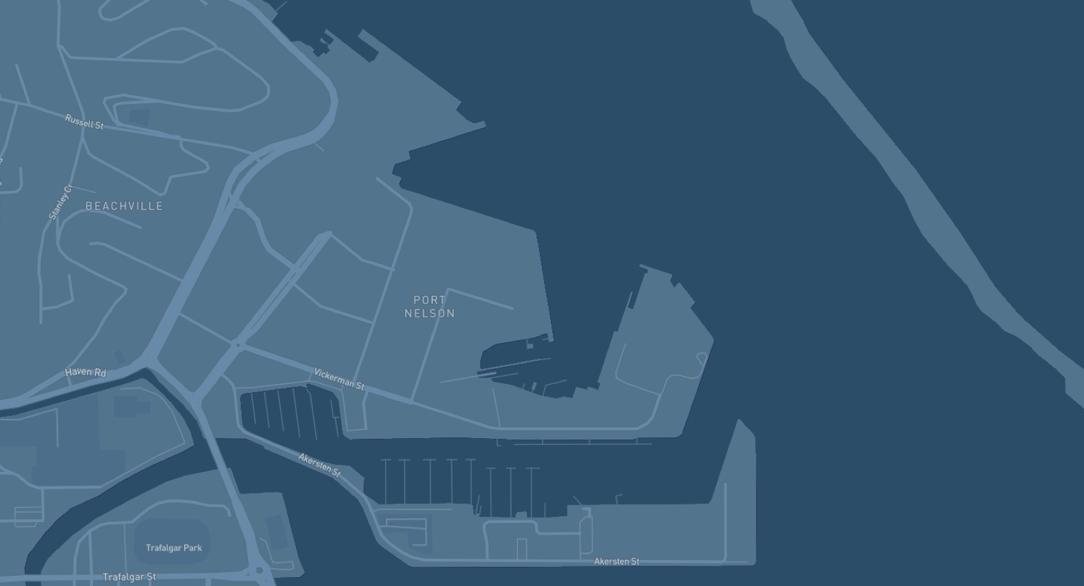 port nelson map